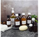 Flacone di vetro Ambra a bocca larga 150ml