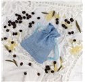 Saco juta Baby Blue 10x14cm