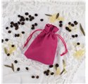 Saco 10x14cm juta Flamingo Pink