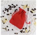 Saco 10x14cm juta Infinitum Red