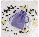 Saco juta Lavender Royal 10x14cm