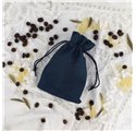 Saco 10x14cm juta Navy Blue