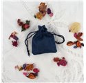 Saco juta Navy Blue 7x9cm