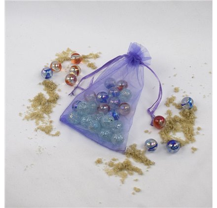 Saco organza 10x14cm Quantum Violet