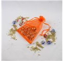 Saco organza Pumpkin Orange 10x14cm