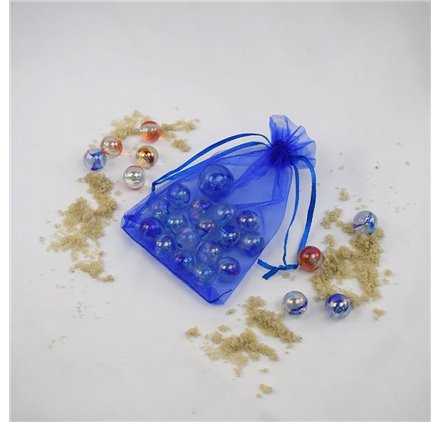 Saco organza 10x14cm Deepspace Blue