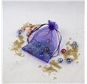 Saco organza Indigo Purple 10x14cm
