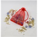 Saco organza Infinite Red 10x14cm