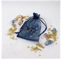 Saco organza Navy Blue 10x14cm