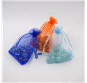 Saco organza 10x14cm Deepspace Blue