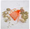 Saco 7x9cm organza Pumpkin Orange