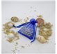 Saco 7x9cm organza Deepspace Blue