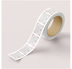 Etiqueta Dia dos Namorados Lover Letter - 50x40mm