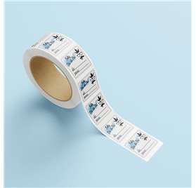 Etiqueta 1 40x40mm