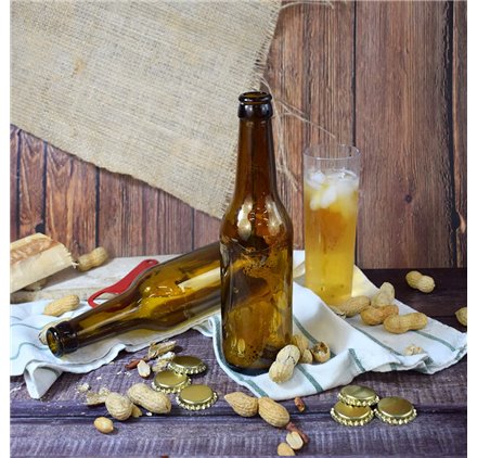 Bottiglia di vetro per birra 330ml