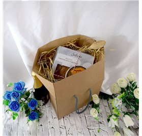 Caixa de Cartão Premium Cubo 250x250x250mm