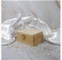 Caixinha de madeira Rebelde Royal Treasure 93x73x46mm