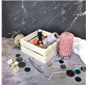 Caixa de madeira Rebelde Artisan 167x167x75mm