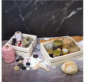 Caixa de Madeira Rebelde Artisan 167x167x75mm