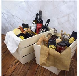 Caixa de Madeira Rebelde Feast Box 400x280x250mm
