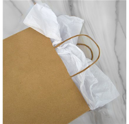Papel Seda branco premium 50x75cm