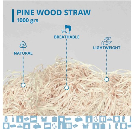 Trucioli di Legno di Pioppo 1kg