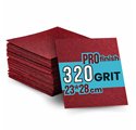 Lixa de Alumínio Vermelha ProFinish 320 Grit 230x280mm
