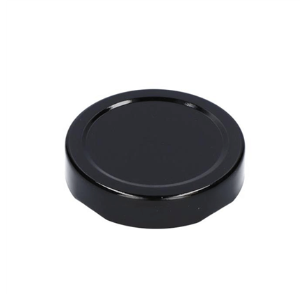 Tappo in metallo nero alto 63 mm – Twist Off