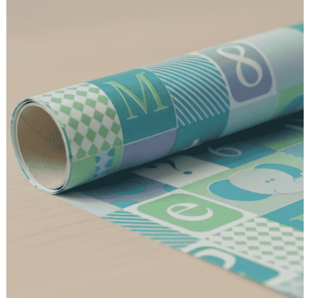 Papel de Embrulho Bebé Bichinhos – 70cm