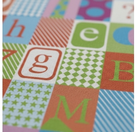 Carta da Regalo Alfabeto Giocoso 62cm x 90m