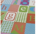 Carta da Regalo Alfabeto Giocoso 62cm x 90m