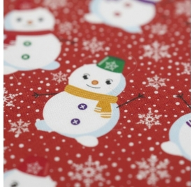 Carta da Regalo Pupazzi di Neve Divertenti 62cm x 90m