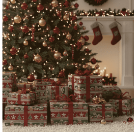 Faixas de Natal 62cm 80m