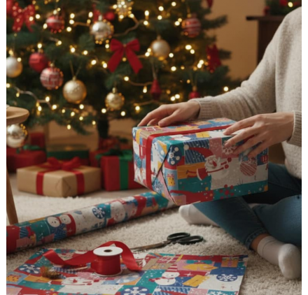 Carta da Regalo Sfere Brillanti 62cm x 90m
