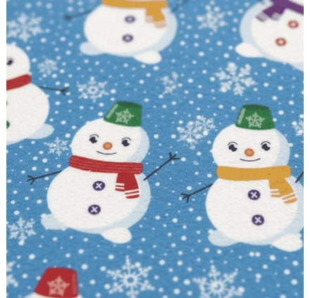 Carta da Regalo Pupazzi di Neve sul Ghiaccio 62cm x 90m