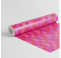 Papel de embrulho tetris rosa