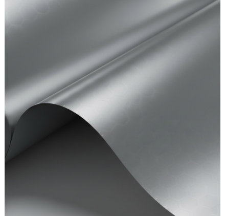 Papel de Embrulho Eco Liso Prateado 62cmx90m