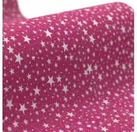 Papel de Embrulho Pink Stars 62cm x 90m