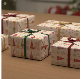Papel de Embrulho 70cm Tinsel Tree