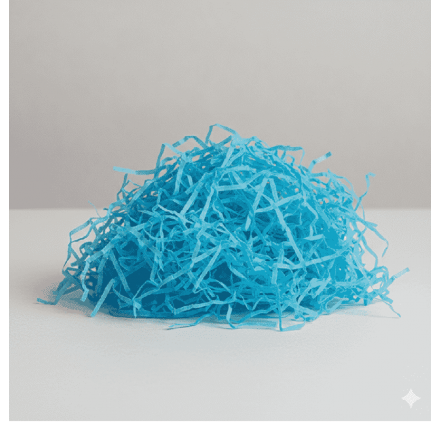 Palha de papel Azul 250gr