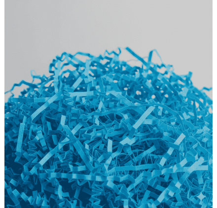Palha de papel Azul 250gr