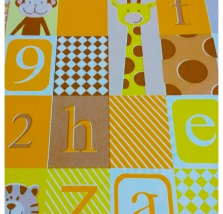 Papel de Embrulho Bebé Bichos – 70cm