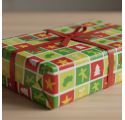Papel de Embrulho 70cm Festive Patchwork