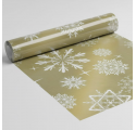 Papel de Embrulho 70cm Olive Frost