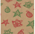 Papel de Embrulho 70cm Christmas Charm