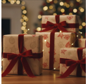 Papel de Embrulho 70cm Rustic Starlight