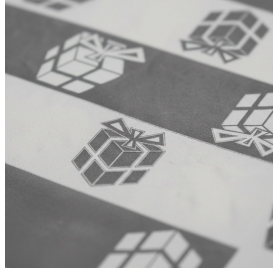 Papel de Embrulho 70cm Silver Celebration