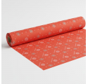 Papel de Embrulho 70cm Golden Snowflake