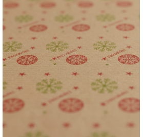 Papel de Embrulho 70cm Holiday Stripes