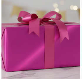 Papel de Embrulho 70cm Burgundy Bliss 